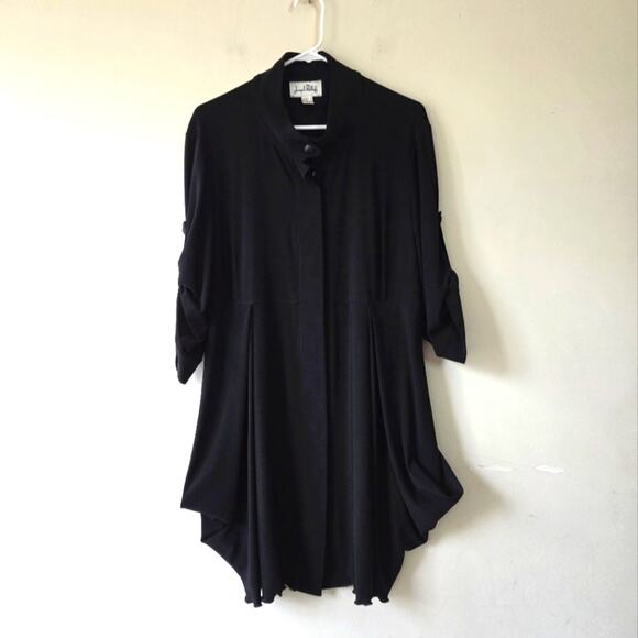 Joseph Ribkoff Blouse Style 181263 Black Size 16 - Picture 2 of 7